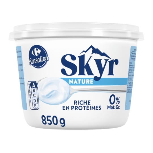 Skyr 0% MG Riche en Protéines Nature CARREFOUR SENSATION