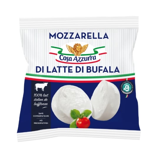 Mozzarella  Di Latte Di Bufala  CASA AZZURRA