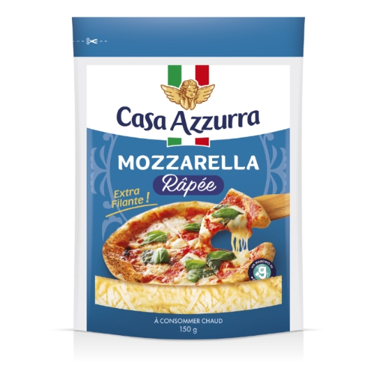 Fromage Râpé Mozzarella  CASA AZZURRA