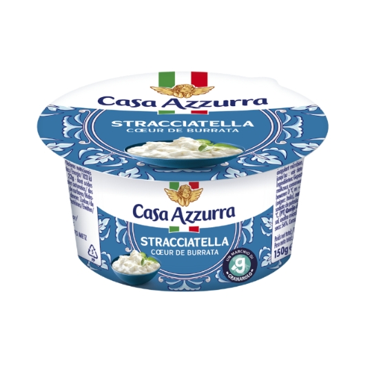 Fromage Stracciatella Cœur de Burrata CASA AZZURRA