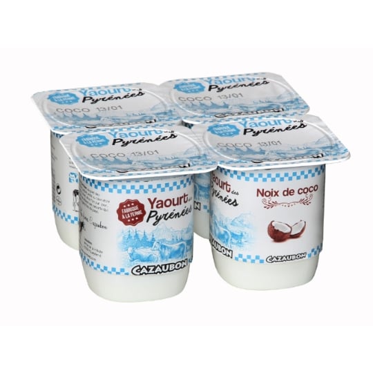 Yaourts coco CAZAUBON
