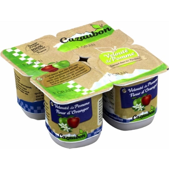 Compote Pomme Fleur D'Oranger CAZAUBON