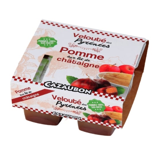Compote Pomme Châtaigne CAZAUBON
