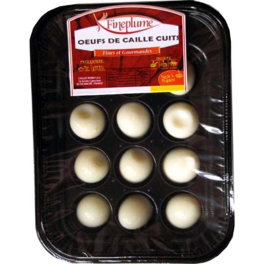 Oeufs de Cailles Cuits CHARMILLES