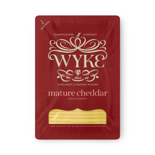 Fromage CHEDDAR TRANCHE MATURE ROUGE