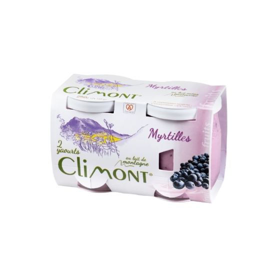 Yaourt au lait de montagne au lait entier pasteurise CLIMONT