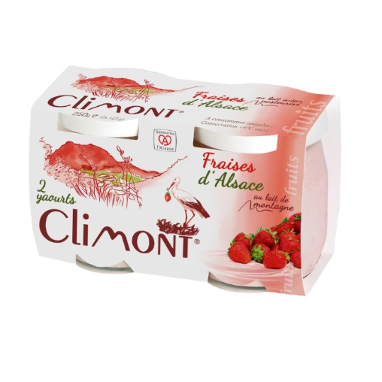 Yaourts aux Fruits Griottes CLIMONT
