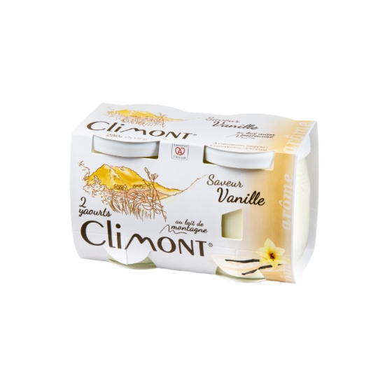 Yaourts Aromatisé Vanille CLIMONT