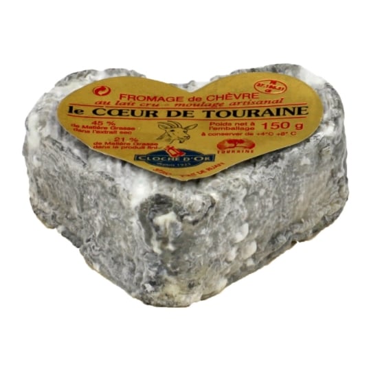 Fromage de Chèvre Au Lait Cru Cœur de Touraine CLOCHE D'OR