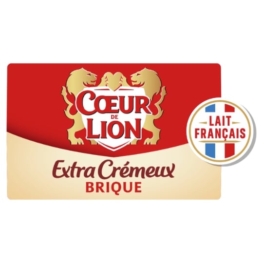Brique Extra Crémeux COEUR DE LION