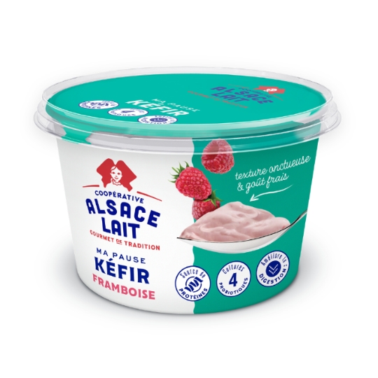 Kéfir Framboise COOPERATIVE ALSACE LAIT