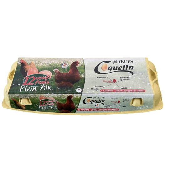 Oeuf plein air COQUELIN