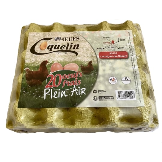 Oeuf plein air COQUELIN
