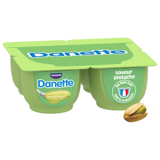 Crème dessert pistache DANETTE