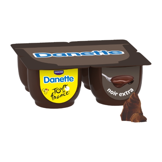 Crème dessert chocolat noir DANETTE
