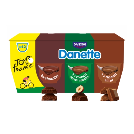 Crème dessert 3 chocolats DANETTE