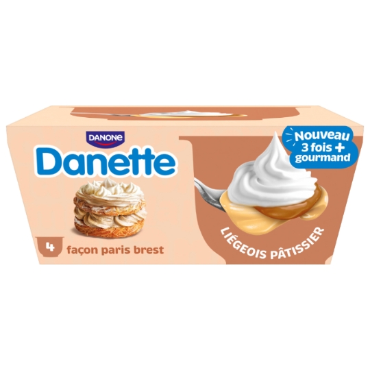 Liégeois Pâtissier Façon Paris Brest DANETTE