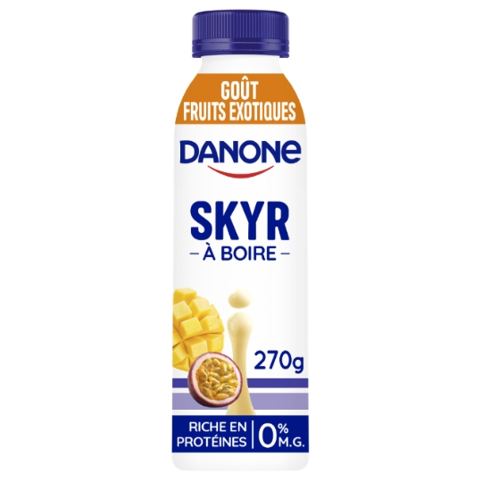 Skyr à Boire Fruits Exotiques 0% MG DANONE
