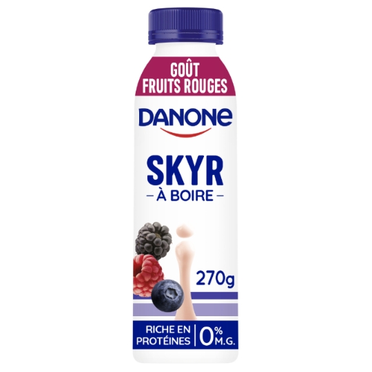 Skyr à Boire Fruits Rouges 0% MG DANONE