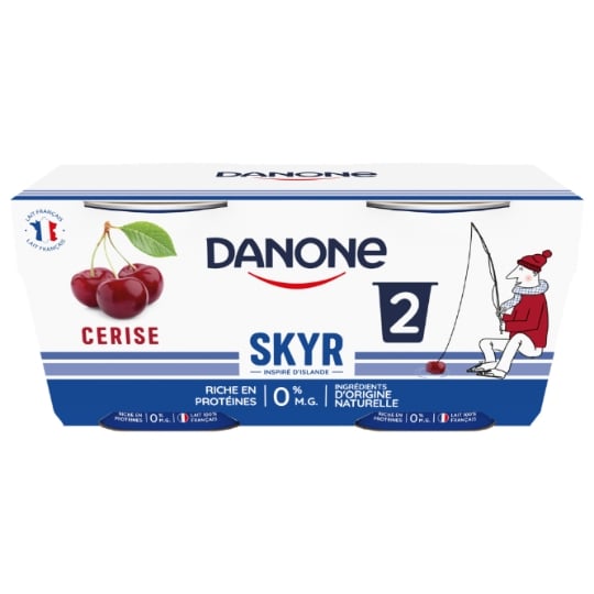 Skyr Cerise 0% MG DANONE