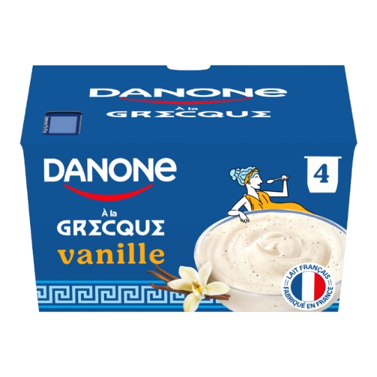 Yaourt à la Grecque Vanille DANONE