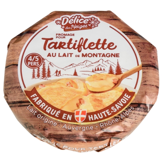 Fromage pour tartiflette au lait de montagne delice des neiges DELICE DES NEIGES