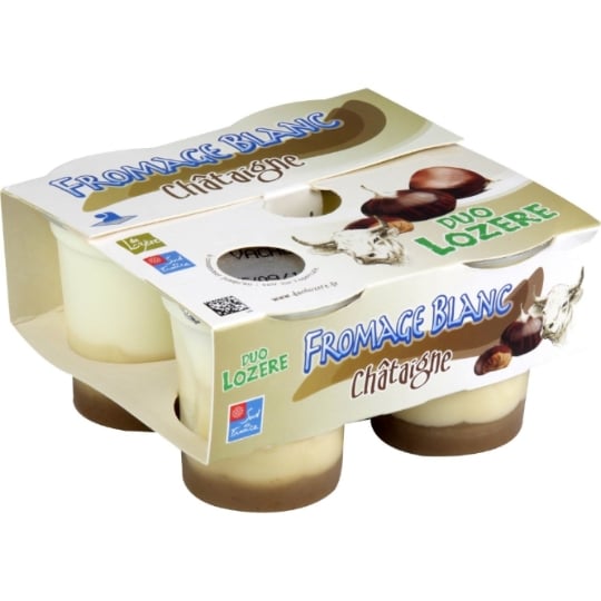 Fromage Blanc Châtaigne DUO LOZERE