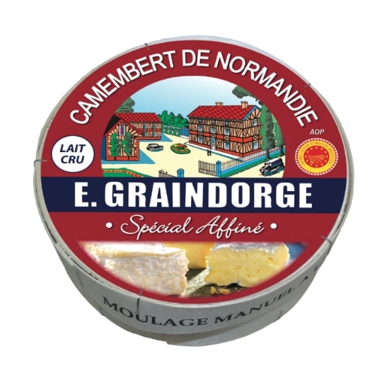 Camembert Au Lait Cru AOP E. GRAINDORGE