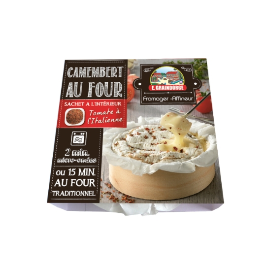 Camembert au Four Tomate à l'Italienne E. GRAINDORGE