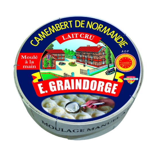 Camembert au Lait Cru A.O.P E. GRAINDORGE