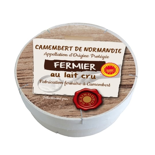 Camembert de Normandie au Lait Cru A.O.P E.GRAINDORGE