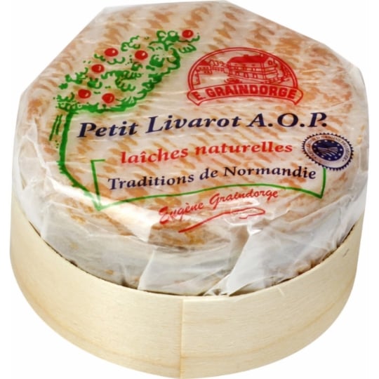 Fromage Petit Livarot A.O.P E.GRAINDORGE