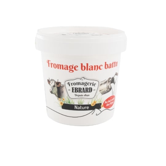 Fromage Blanc Battu Nature EBRARD FROMAGERIE