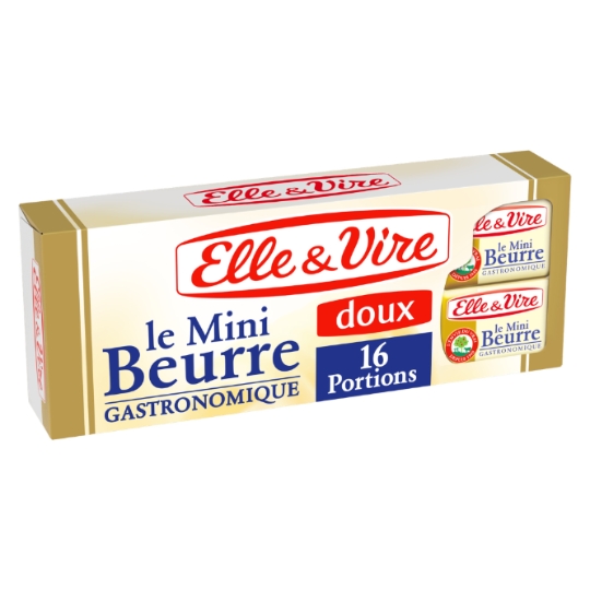 Mini beurre  gastronomique doux ELLE & VIRE