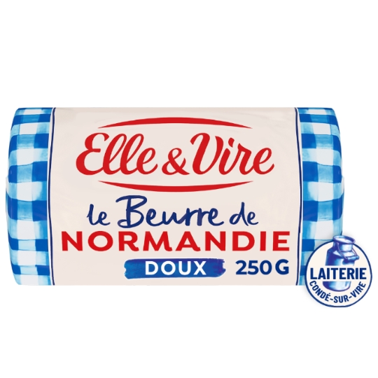 Beurre Doux de Normandie 82% M.G ELLE & VIRE