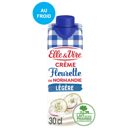 Crème Fleurette Légère 12% M.G ELLE & VIRE