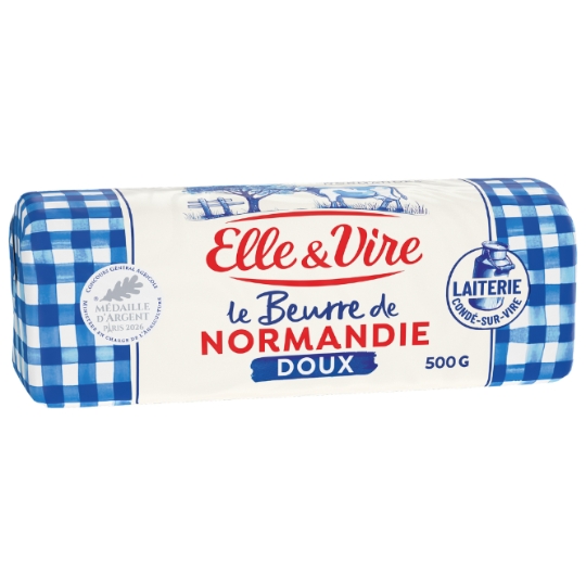 Beurre de Normandie Doux 82% ELLE & VIRE