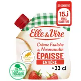 Crème Fraiche Épaisse Entière  ELLE & VIRE