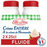 Crème Uht Fluide Entière ELLE & VIRE