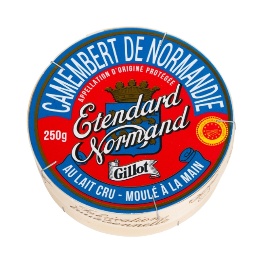 Fromage AOP Camembert de Normandie au Lait Cru Moulé à la Main ETENDARD NORMAND
