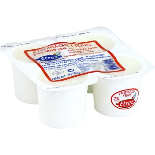Fromage Frais 7% MG Nature ETREZ