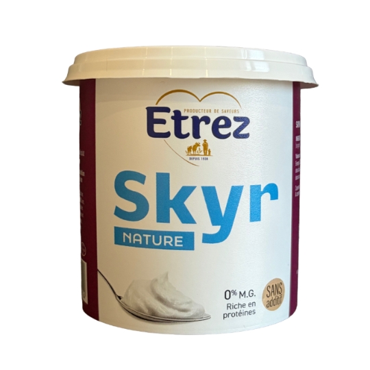 Skyr Nature 0% M.G. Riche en Protéines Sans Additif ETREZ