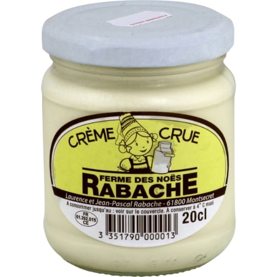 Crème Crue FERME DES NOES RABACHE