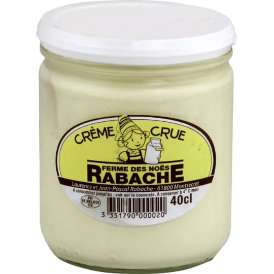 Crème Crue FERME DES NOES RABACHE