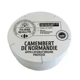 Camembert au Lait Cru A.O.P FILIERE QUALITE CARREFOUR