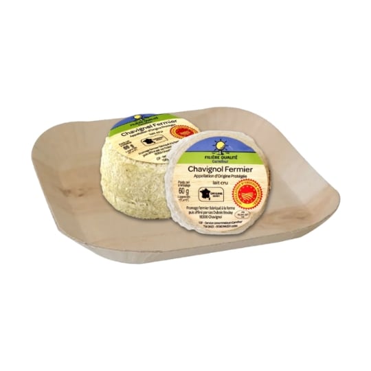 Crottin de Chèvre Chavignol A.O.P IGP FILIERE QUALITE CARREFOUR