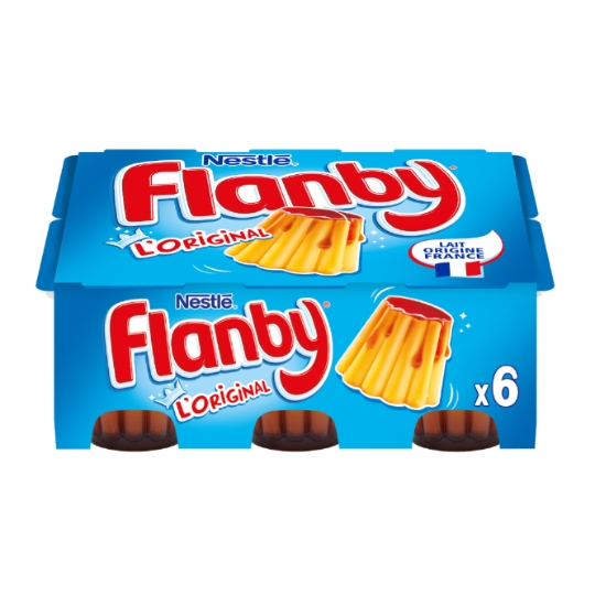 Flan vanille caramel FLANBY