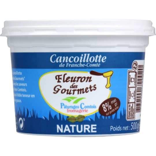 Cancoillotte Nature 8% Mat.Gr. FLEURON DES GOURMETS