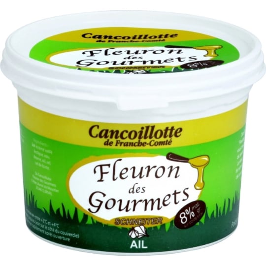 Cancoillotte A L'Ail 8% Mat.Gr. FLEURON DES GOURMETS