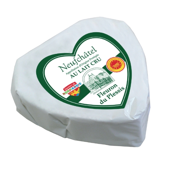 Neufchâtel Au Lait Cru AOP  FLEURON DU PLESSIS